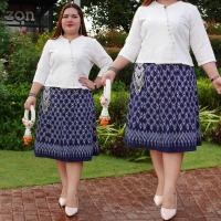 ราคา เอว 35 56 นิ้ว ผ้าถุงมัดเอว ผ้าถุงไซส์ใหญ่ ผ้าถุงสำเร็จ ผ้าถุงคนอ้วน (20720310753)