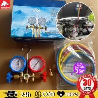 ราคา COD เกจน้ำยาแอร์ กจ์วัดน้ำยาแอร์ สาย 36 นิ้วCT 536G เกจ์ชุดเติมน้ำยาแอร์ เกจ์วัดน้ำยาแอร์ สาย 35 นิ้ว R134aR12R22R404 เกจ์เติมน้ำยาแอร์ เกจเติมน้ำยาแอร์ (20569425740)