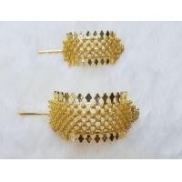 ราคา PINรัดเกล้าครึ่งเสี้ยวลายดอกพิกุล เครื่องประดับชุดไทย (11653930160)