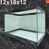 ราคา ตู้ปลาขนาด 12x18x12นิ้ว ตู้ปลาทอง กระจกหนา5มิล ลายหินอ่อน แถมฟรี ที่กั้นอาหารปลาจำนวนจำกัด (20694303386)
