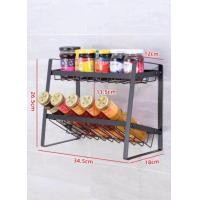 ราคา ชั้นวางเครื่องปรุง ชั้นวางของในครัว ชั้นวางขวด ชั้นวางสแตนเลส ที่วางเครื่องปรุง ที่วางขวด (16480421436)