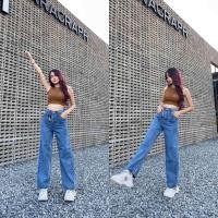 ราคา New กางเกงยีนส์ป้าย ATOM สวยทรงวัยรุ่นชอบกระบอก เบสิค เอวสูง (20537033310)