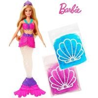 ราคา Barbie Dreamtopia ตุ๊กตาบาร์บี้นางเงือก สไลม์เปลี่ยนสีหางได้ Slime Mermaid Doll ของแท้ (13007822804)