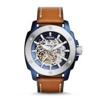 ราคา fossil ORIGINAL ME3135 Brown Leather Modern Sport Machine Mens Watch (18092369356)