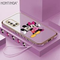 ราคา Hontinga เคสสำหรับ Vivo IQOO Z7 Z7X 5G S1 Pro T1 5G V11i V11 Pro V15 V17 V19 Neo มิกกี้เมาส์หรูหรา TPU สี่เหลี่ยมนุ่มเคสโทรศัพท์ยางคลุมทั้งหมดเคสป้องกันรูพรุนสำหรับเด็กผู้หญิง (20486862590)