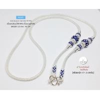 ราคา สร้อยคอเงินแท้ เงินแท้สุโขทัย ลายสามเสา แบบลงยา หนัก 1 7 2 บาทตัน ยาว 18 24 นิ้ว เรือนเงินแท้ (9381795686)