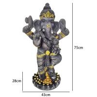 ราคา หินทรายพระพิฆเนศปางยืนประทานพร28นิ้ว ซึ่งมีความหมาย คือ ความอุดม สมบูรณ์ของแผ่นดิน ทวีแห่งสรรพความรู้ ภูมิธรรม ความรู้แจ้ง (7088994086)