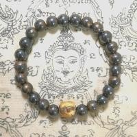 ราคา ประคำข้อมือ สร้อยข้อมือ สร้อยประคำ เม็ด 8 มิล เหล็กไหลไพลดำ ประคำสมเด็จม้วน สมเด็จโต หลวงปู่โต แร่เหล็กไหลดูด ทรัพย์ มงคล โชคลาภ ป้องกัน สิ่ง ชั่วร้าย (19587600101)