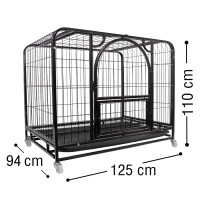 ราคา กรงสุนัขจัมโบ้ กรงหมาขนาดใหญ่ กรงสุนัขขนาดใหญ่ กรงหมาใหญ่ กรงสัตว์เลี้ยง แข็งแรงทนทาน เคลือบสีกันสนิม มีมุ้งขายแยก (13194819584)