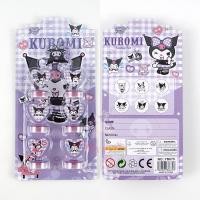 ราคา ตัวปั๊ม 6ชิ้น พร้อมพวงกุญแจอคริลิค ลายการ์ตูน Sanrio ตัวสแตมป์ หมึกในตัว คุโรมิ มายเมโลดี้ ชินนาม่อนโรล เครื่องเขียน น่ารัก (20472310769)