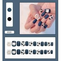 ราคา เล็บปลอม R101 R120 เล็บปลอมสำเร็จรูป เล็บปลอมกันน้ำ เล็บปลอมสำเร็จรูปกล่องละ 24 ชิ้น เล็บปลอมสำเร็จรูป (12622975071)