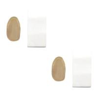 ราคา Loviver หู2x สุนัขแบบตั้งได้อุปกรณ์สัตว์เลี้ยงลูกหมาหูแบบตั้งสติกเกอร์ยึดที่หู (19467691011)