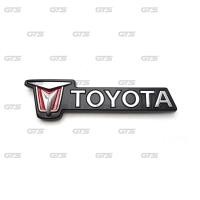 ราคา Logo โลโก้ติดกระจังหน้า สีดำโครเมี่ยมแดง ใส่ โตโยต้า ไฮลัค แอลเอ็น อาร์เอ็น Toyota Hilux LN30 LN40 RN30 RN40 ปี 1978 1983 (19780248332)