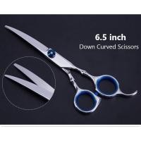 ราคา กรรไกรเล็มกรรไกรโค้งแมวและตัดแต่งขนสุนัขสำหรับสัตว์เลี้ยงระดับมืออาชีพ (17732406100)