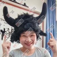 ราคา 1 ใบ หมวกควาย หมวกเขาควาย หมวก ควาย หมวกผ้า หมวกแฟนซี หมวกหัวสัตว์ หมวกรูปสัตว์ หมวกคอสเพลย์ หมวกกันหนาว costume cosplay animal buffalo m24 (420962681)