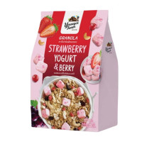 ราคา ยังเกอร์ ฟาร์ม กราโนล่า ธัญพืชอบกรอบ รสสตอรเบอร์รี่ โยเกิร์ต 200 กรัม Granola Strawberry Yogurt 200g Younger Farm brand (20422659209)