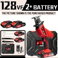 ราคา ในสต็อก 20V ไร้สาย เลื่อยลูกสูบ ประเภทชาร์จ เลื่อยม้าไฟฟ้า ลากเลื่อย เครื่องมือตัด 2 แบตเตอรี่ 208VF ตัดโลหะ ต้นไม้ (16458419357)