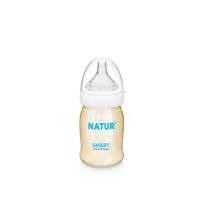 ราคา Natur Smart FlexiFlow PES ขวดนมคอกว้างสีชา 5oz 1 ขวด พร้อมจุกไซร์ S (20483815794)