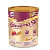 ราคา Glucerna SR กลูเซอน่า 850 g อาหารทดแทนสำหรับผู้ป่วยเบาหวาน รสวานิลลา (20191868441)