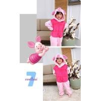 ราคา 7C268 ชุดเด็ก ชุดมาสคอต ชุดนอนแฟนซี หมู หมูพิกเล็ต วินนี่ เดอะ พูห์ Mascot Piglet Winnie the Pooh Costumes (14132366958)