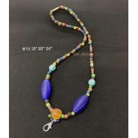 ราคา สร้อยคอลูกปัดโบราณ ลูกปัดหินสี พร้อมส่ง (11988934594)