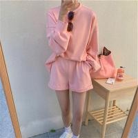 ราคา เสื้อแขนยาว กางเกงขาสั้น ชุดเซ็ตมัดเสื้อแขนยาว กางเกงขาสั้น งาน 2 ขิ้น เสื้อ กางเกง (17496799229)