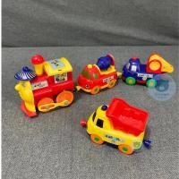 ราคา หัวรถไฟ แม่เหล็ก รถไฟลากรถก่อสร้าง วิ่งได้ 4 โบกี้ (20581447259)