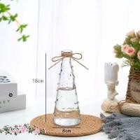 ราคา L หลายแบบ แจกันแก้วใส เชือกป่าน แจกันดอกไม้แบบแก้ว แจกันขวดแก้ว แจกันใส BG189 BG190 BG191 BG192 BG187 (10325476385)