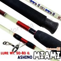 ราคา คันตัน Ashino Miami Lure wt 50 80 G 2 ท่อน (9797315556)