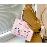ราคา พร้อมส่งจากร้านไทย มี2ไซส์ให้เลือก ลิขสิทธิ์แท้ Sanrio HELLO KITTY กระเป๋าคิตตี้ กระเป๋าหนังคิตตี้ กระเป๋าซานริโอ้ (17758026649)
