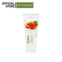 ราคา NATURE REPUBLIC FRESH HERB PEACH CLEANSING FOAM 170ml โฟมล้างหน้า สูตรพีช (15034433550)