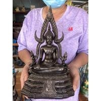 ราคา พระพุทธชินราช หล่อจากแร่เหล็กน้ำพี้แท้100 ขนาดหน้าตัก 5 นิ้ว ฐานกว้าง 7 5 นิ้ว สูง 12 นิ้ว (17573086409)