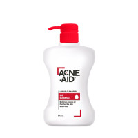 ราคา แพคเกจใหม่ ครีมล้างหน้า Acne Aid Cleanser แอคเน่เอด ขนาด 500ml สูตรสีแดงและสีฟ้า (174979326)
