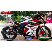 ราคา สติ๊กเกอร์รอบคัน GPX DEMON GR200R ลาย GPX ขาว (18563168502)