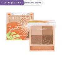 ราคา CUTE PRESS พาเลทท์ตกแต่งเปลือกตาและแก้ม TROPICAL BREEZE ALL YOU NEED PALETTE (17781337395)