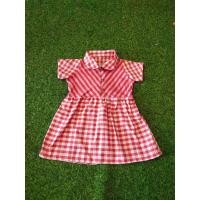 ราคา เดรสผ้าขาวม้า ชุดเดรสเด็ก ชุดเด็กหญิง เดรสผ้าฝ้าย เดรสผ้าขม้า สำหรับเด็ก 1 6 ขวบ (16206642140)