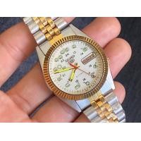 ราคา Seiko 5 Automatic 7009 modify 2กษัตริย์ หน้าปัดเลขไทยสีขาว (18887672665)