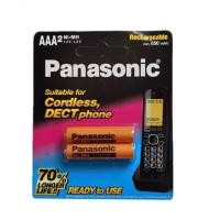 ราคา พร้อมส่ง ถ่านชาร์จ AAA Panasonic 650mAh Ni Mh 1 2V ชาร์จได้1500ครั้ง ใช้กับโทรศัพท์ไร้สาย (20259718846)