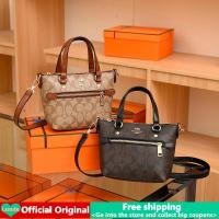 ราคา แท้ 2022ใหม่เดิมโค้ช Reticule กระเป๋าถือของผู้หญิงหนัง Pu กระเป๋าสลิงเดียวกระเป๋าเครื่องสำอางกระเป๋าสะพายกระเป๋าแฟชั่นเกาหลีนักเรียนความจุขนาดใหญ่กระเป๋าช้อปปิ้งกระเป๋าเดินทางกระเป๋าทำงาน (16196964886