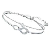 ราคา ใหม่ กำไลข้อมือ Swarovski Infinity Bangle สวารอฟสกี้ สวารอฟ ของขวัญ ของแท้ 100 พร้อมส่ง (16241116239)