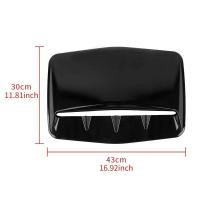 ราคา ฝากระโปรงหน้ารถยนต์ ABS อุปกรณ์เสริม สําหรับรถยนต์ จมูกรถ Scoop ช่องลมติดฝากระโปรงรถยนต์ ฝากระโปรงหน้ารถยนต์ ระบายอากาศ ฝาครอบกระโปรงรถยนต์ (19014745926)