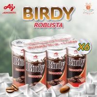 ราคา Birdy Coffee เบอร์ดี้ กาแฟกระป๋องสำเร็จรูป โรบัสต้า ปริมาณ 180 มล แพ็ค 6 กระป๋อง (14581416446)