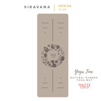 ราคา SIRAVANA เสื่อโยคะ PU ยางพารา 5mm รุ่น Yoga Time (12613177887)