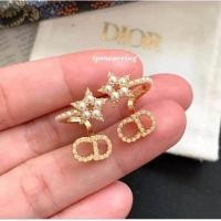 ราคา ต่างหู Dior ดิออร์ CD งานออริ (20632130315)