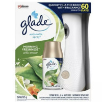 ราคา Glade Automatic Spray Freshener เครื่องพ่นสเปรย์ปรับอากาศอัตโนมัติ พร้อมส่ง5กลิ่น269ml ตัวเครื่อง รีฟิล ถ่าน2เม็ด (16149119277)