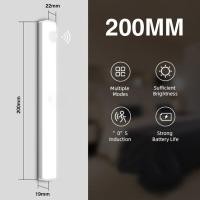 ราคา หลอดไฟเซ็นเซอร์ ไฟกลางคืน โคมไฟ LED โคมไฟไร้สาย ชาร์จUSB ไฟเซ็นเซอร์LED ไฟข้างเตียง หลอดไฟฉุกเฉิน มีแม่เหล็กที่ด้านหลัง ติดตั้งง่าย (20638604831)