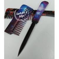 ราคา มีดพก มีดอุปกรณ์เดินป่า มีดทรงหวี หวีช่อนมีด ลายสวยๆ เหมาะสำหรับแต่งทรงผม มีดอเนกประสงค์ คละลาย (20574038646)