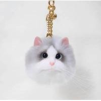 ราคา พวงกุญแจแมวเหมือนจริง งานตรงปก 100 (7179686977)