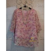 ราคา เสื้อชีฟองสวยๆ เสื้อสตรี เสื้อชีฟองผู้ใหญ่ เสื้อชีฟองลายดอก เสื้อสาวอวบ เสื้อไซส์ใหญ่ มีซับใน ฟรีไซส์ เสื้อใส่ออกงาน เสื้อผ้าแฟชั่น (20615465675)