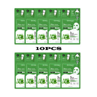 ราคา BIOAOUA Gold Sheet 3in1 Mask Aloe Vera Anti Aging Nicotinamide Whitening Nourishing (20008012212)